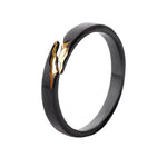 Black & Gold Welding Ring