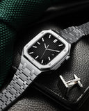 Stainless Steel Case and Strap Combo For Apple Watch Series